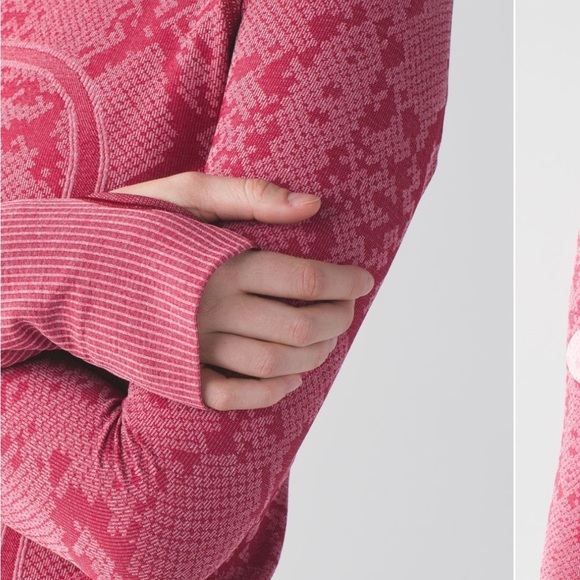 Lululemon Swiftly Tech Long Sleeve Crew size 4
Heathered Cranberry - Picture 5 of 10